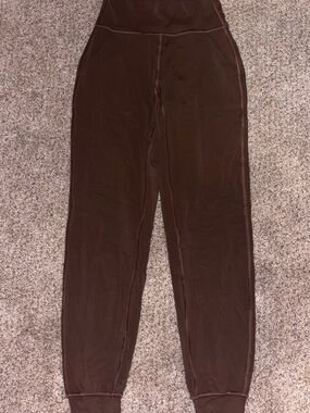 lululemon athletica Dark Brown High-Waist Track Joggers